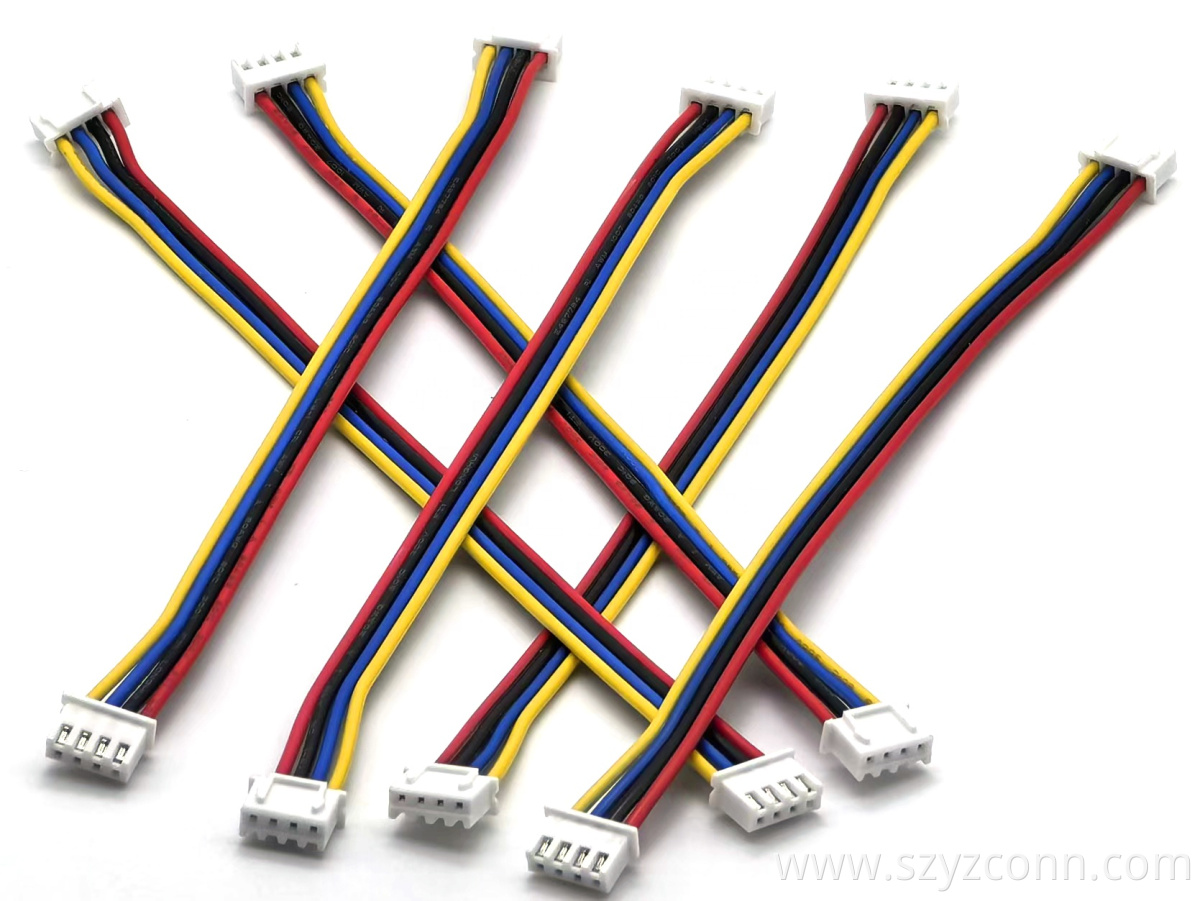 Rehearsal line:Parallel Wire Yellow Blue Black Red L=150mm Rehearsal line:Parallel Wire Yellow Blue Black Red L=150mm
